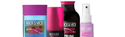 Produtos Nick & Vick para Cabelos