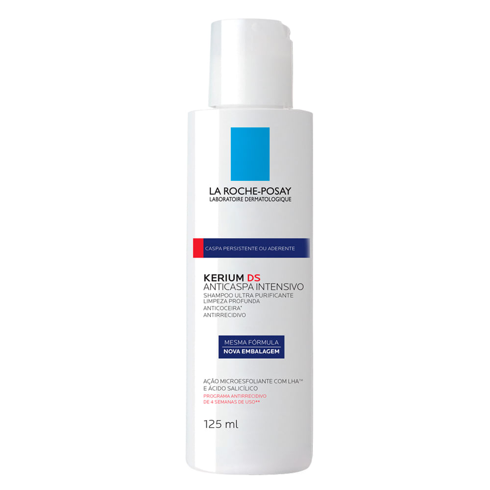 Kerium Ds La Roche-Posay - Shampoo Anticaspa de Ação Intensiva - 125m