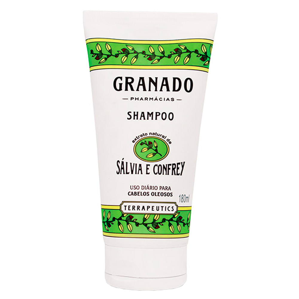 Shampoo Terrapeutics Sálvia e Confrey Granado - 180ml