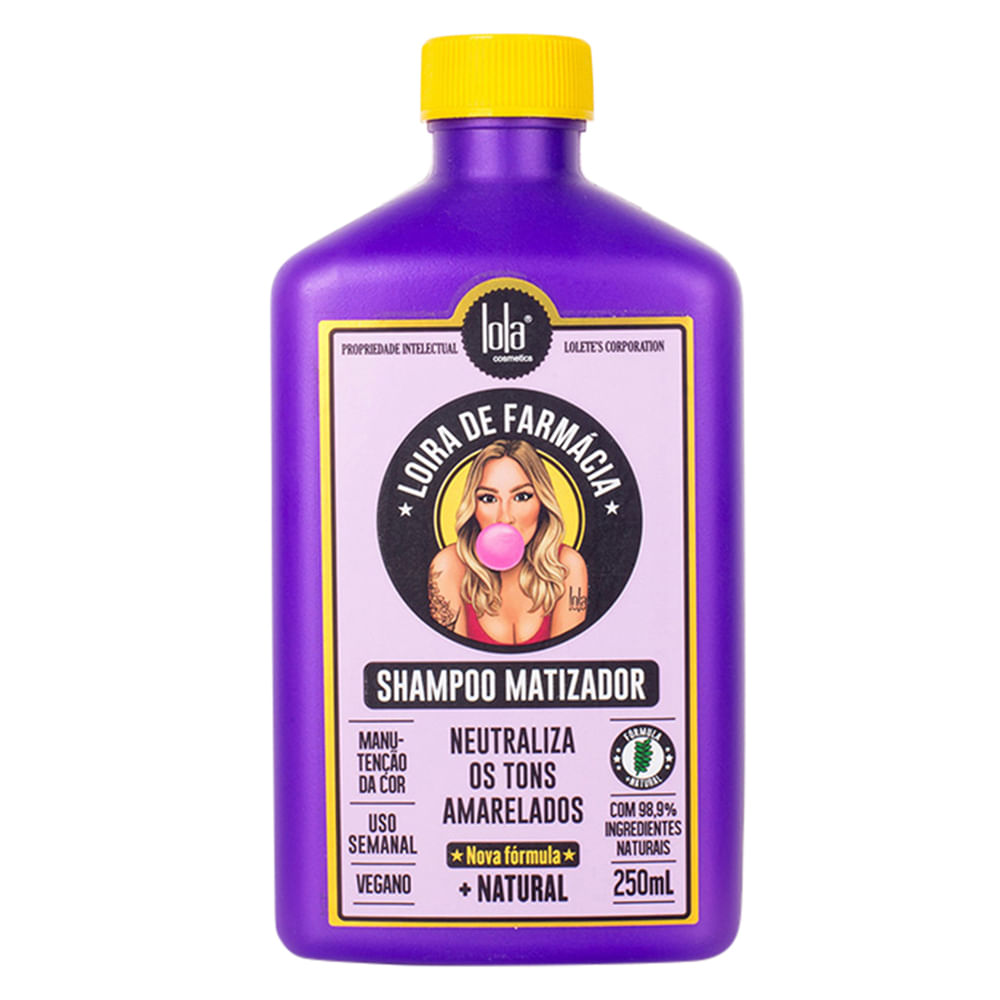 Lola Cosmetics Loira de Farmácia - Shampoo Matizador