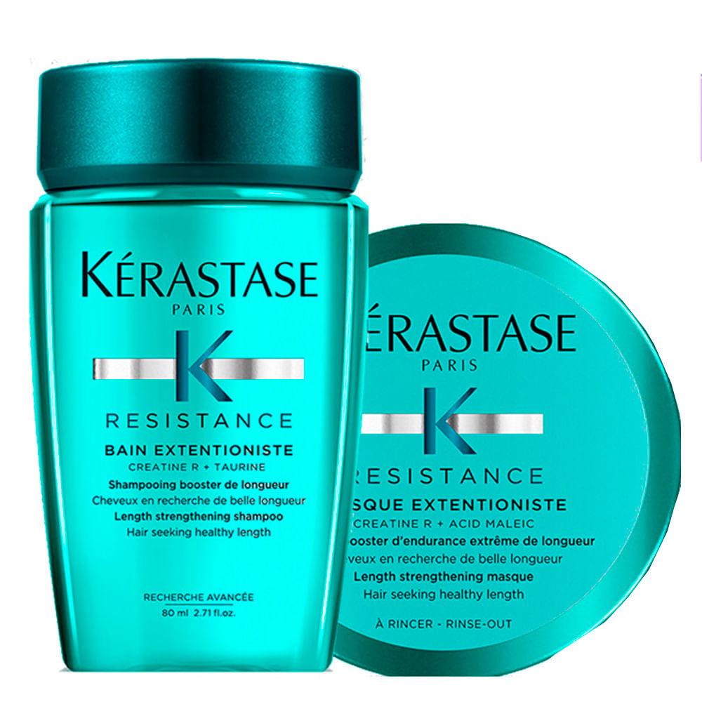 Extentionist Travel Size Kérastase Kit – Shampoo + Máscara Capilar