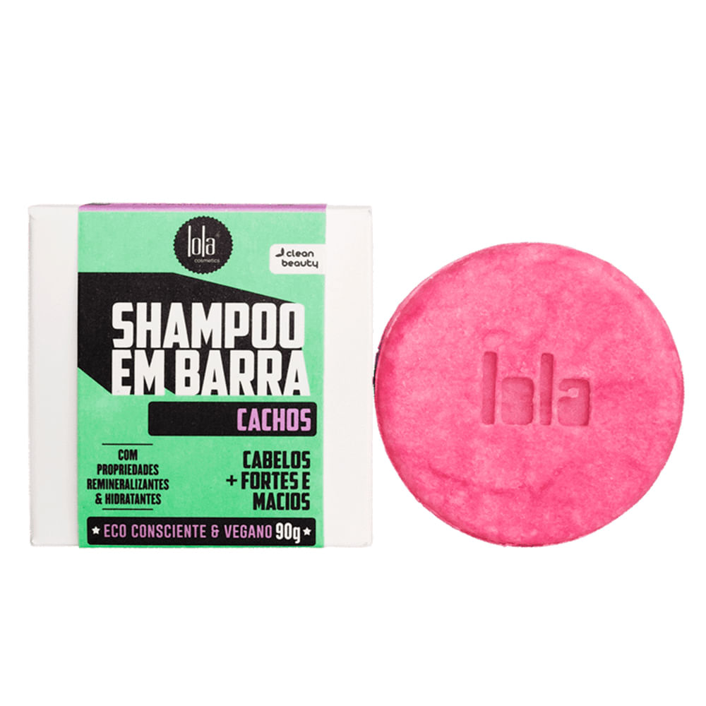 Lola Cosmetics Shampoo em Barra Cachos - 90g