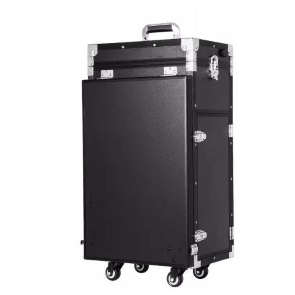 Maleta Mesa Portátil Índice Tokyo Estação Esmalte e Maquiagem Preta Kc-493