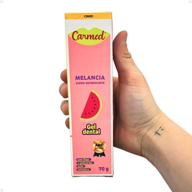 Gel Dental Carmed Melancia 70g - Época Cosméticos
