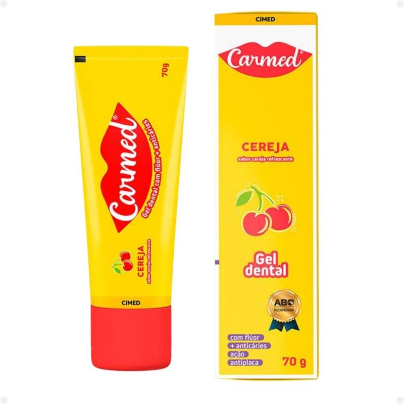 Gel Dental Carmed Cereja 70g - Época Cosméticos