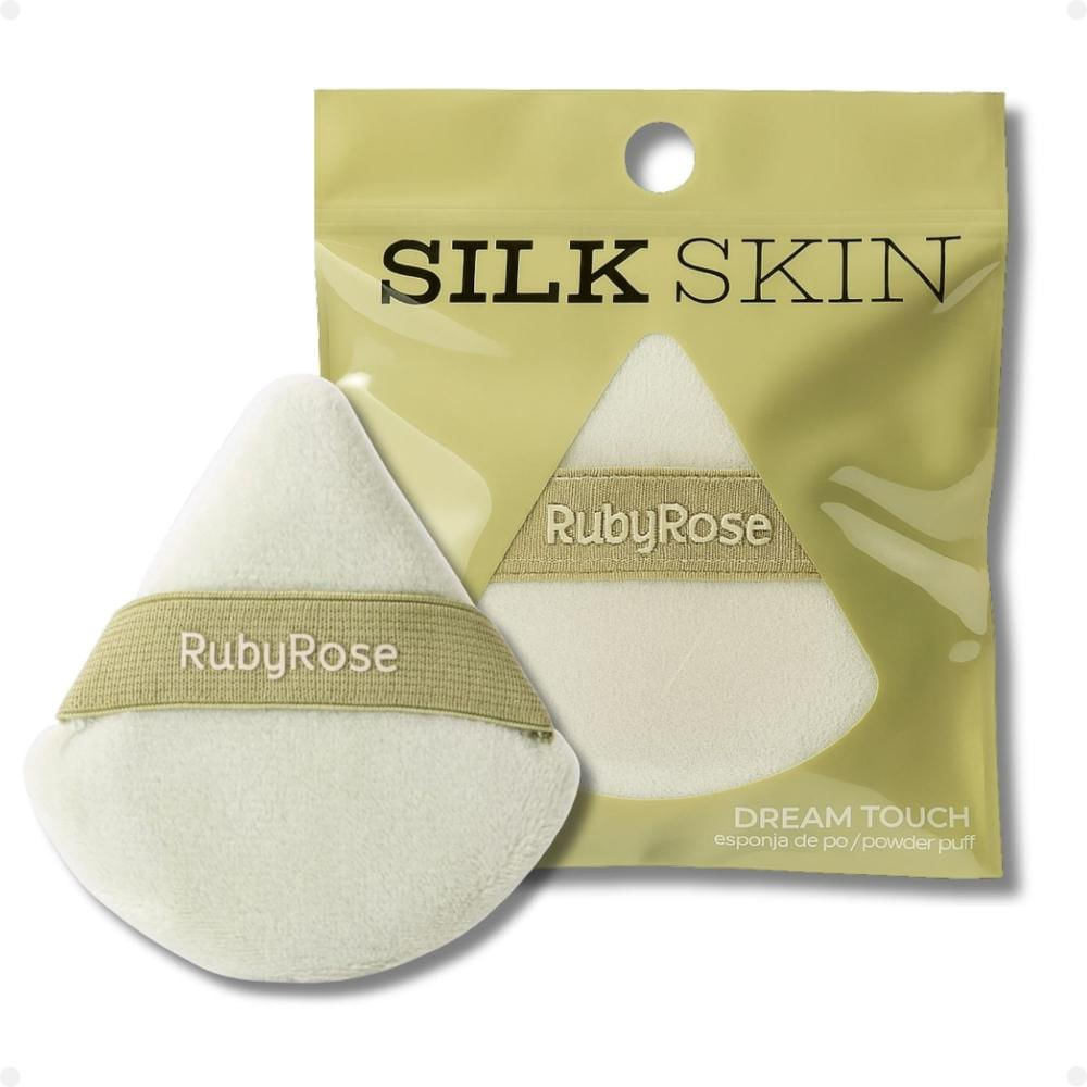 Esponja para Maquiagem Ruby Rose Silk Skin Dream Touch HB-A7003