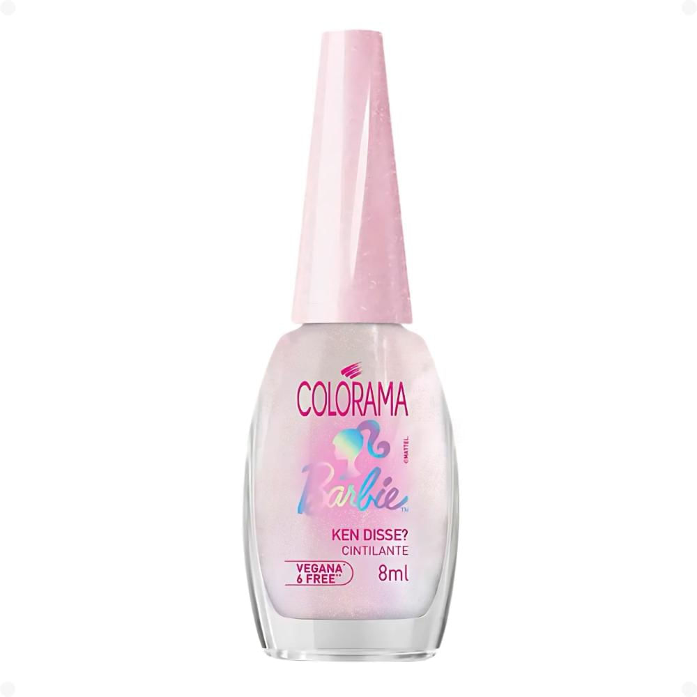 Esmalte Cintilante Colorama Barbie Ken Disse? 8ml