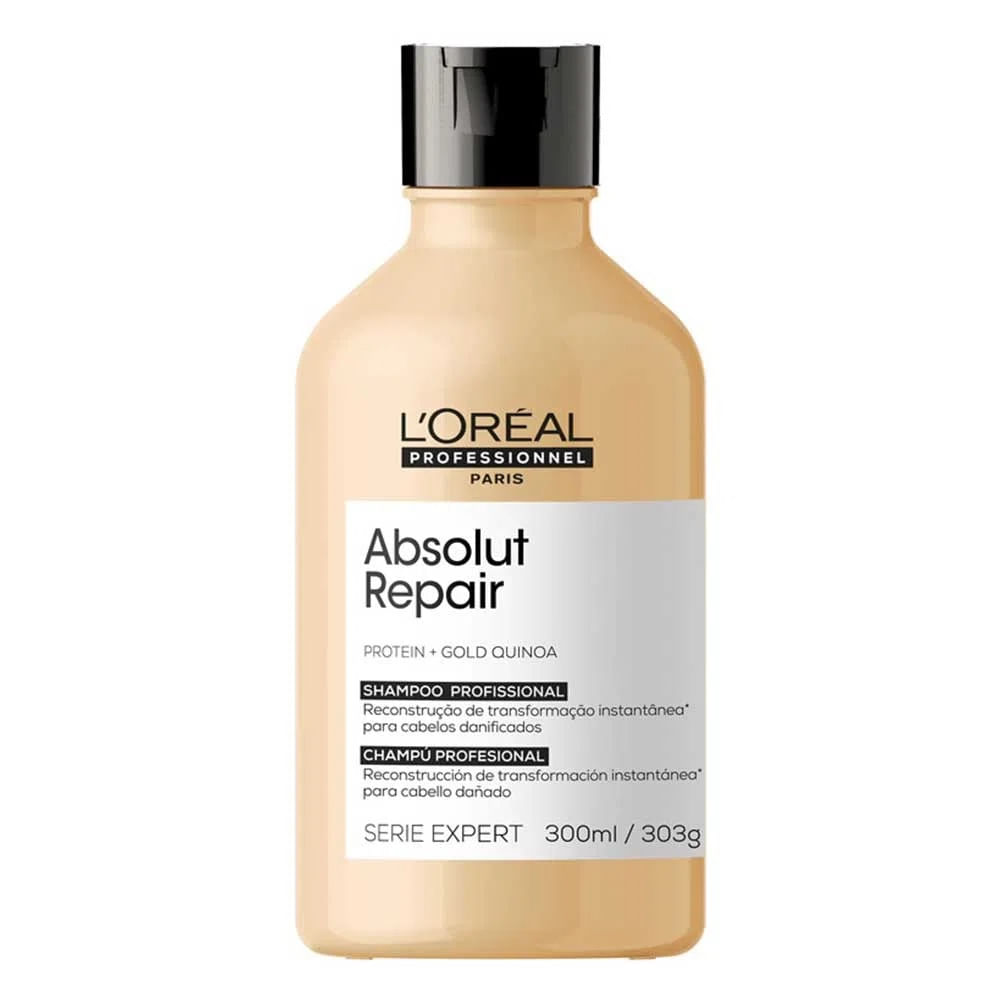 L'Oréal Absolut Repair Gold Quinoa + Protein - Shampoo - 300Ml