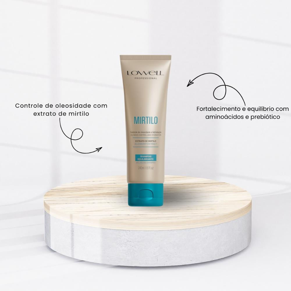 Lowell Professional Mirtilo Equilibrante Shampoo 240ml - Época