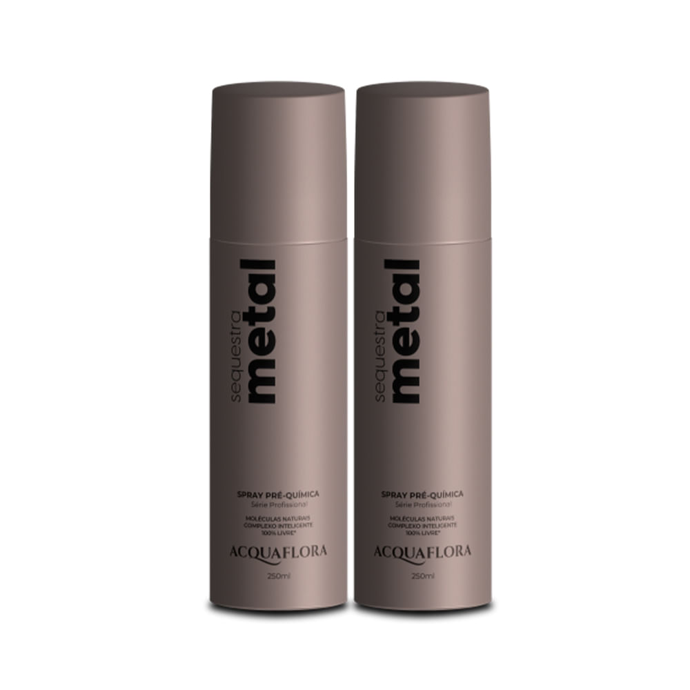 Kit Acquaflora Sequestra Metal  - Spray Pré Química 300ml (2 unidades)