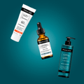 Principia Kit - Protetor Solar Facial PS-01 FPS60 + Sérum Ácido Hialuronico e Vitamina B5 AH-2 + Gel de Limpeza Facial GL-01 Kit