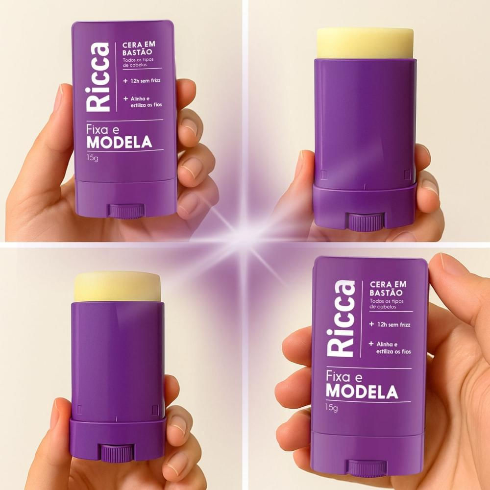 Cera Capilar em Bastão Ricca Fixa e Modela B1.00339 - Época Cosméticos ...