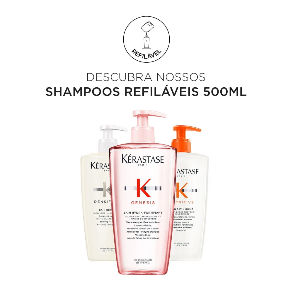Shampoo Antiqueda Kérastase Genesis Bain Hydra Fortifiant - Época