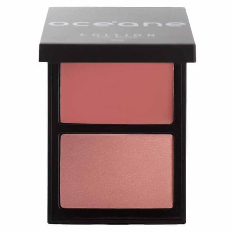 Blush Cremoso e em Pó Terracota – Duo Blush Chilly Paint Océane Edition 10,2g