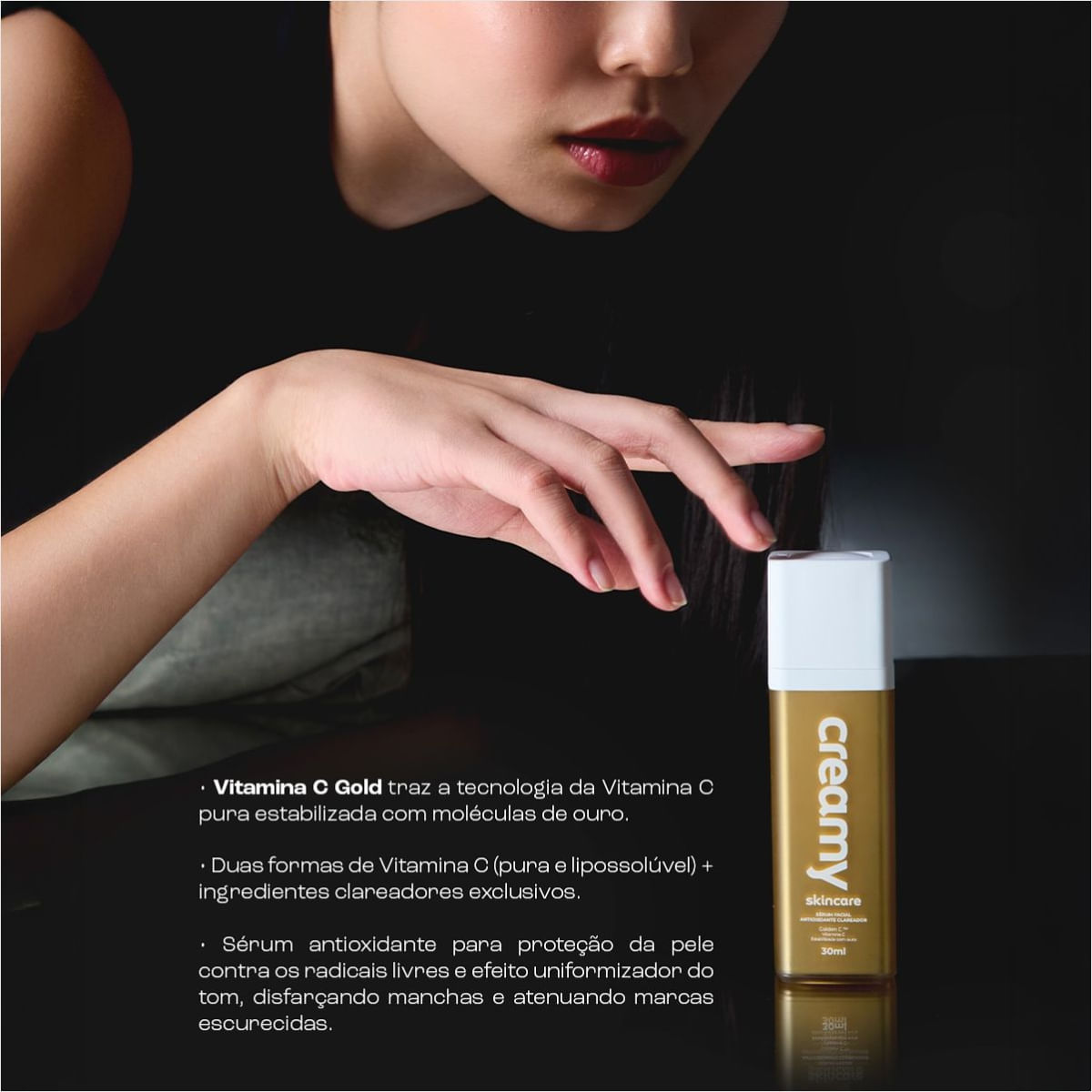 Creamy Vitamina C Gold Pura 30ml - Época Cosméticos