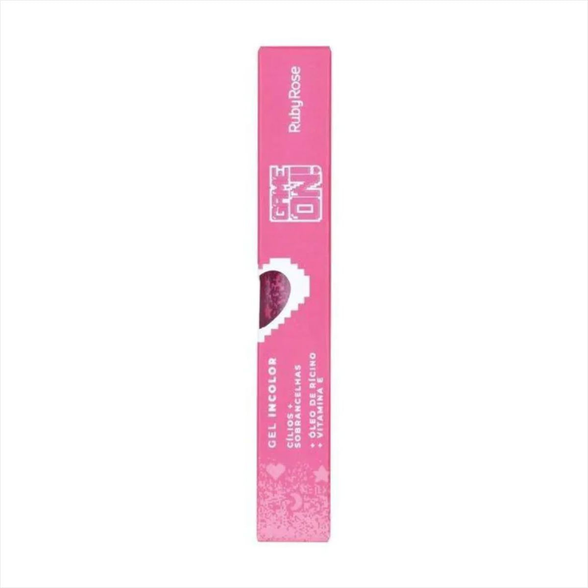 Ruby Rose HB509 Gel Incolor Cílios+Sob GameOn 3,8mls