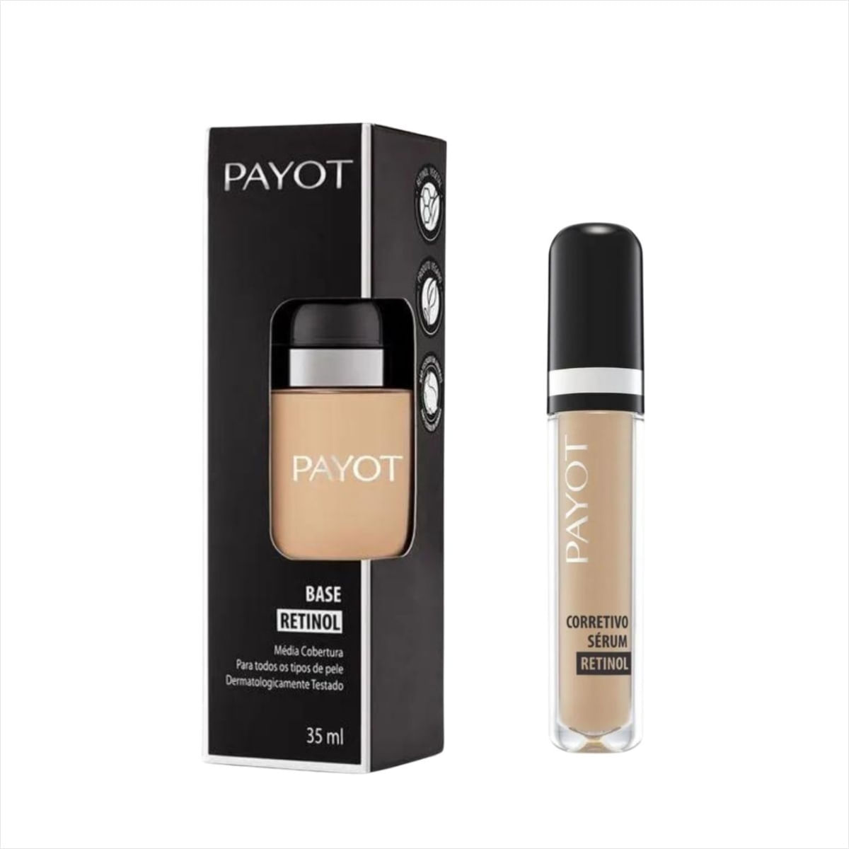 Kit Payot Retinol Base + Corretivo Cor:30