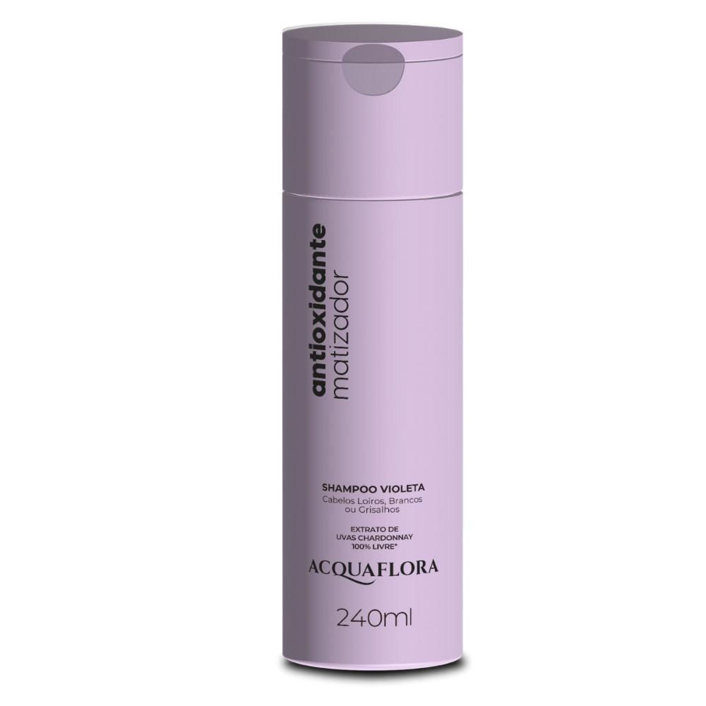 Shampoo Violeta Acquaflora Antioxidante Matizador 240ml