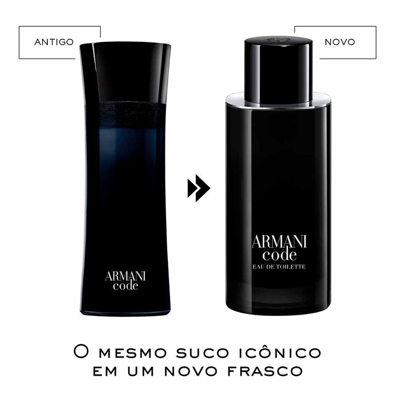 香水(男性用) ARMANI code EAU DE TOILETTE 125ml Perfume Code Giorgio Armani Masculino Eau de Toilette