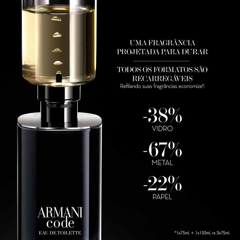 Perfume Code Giorgio Armani Masculino Eau de Toilette - Época
