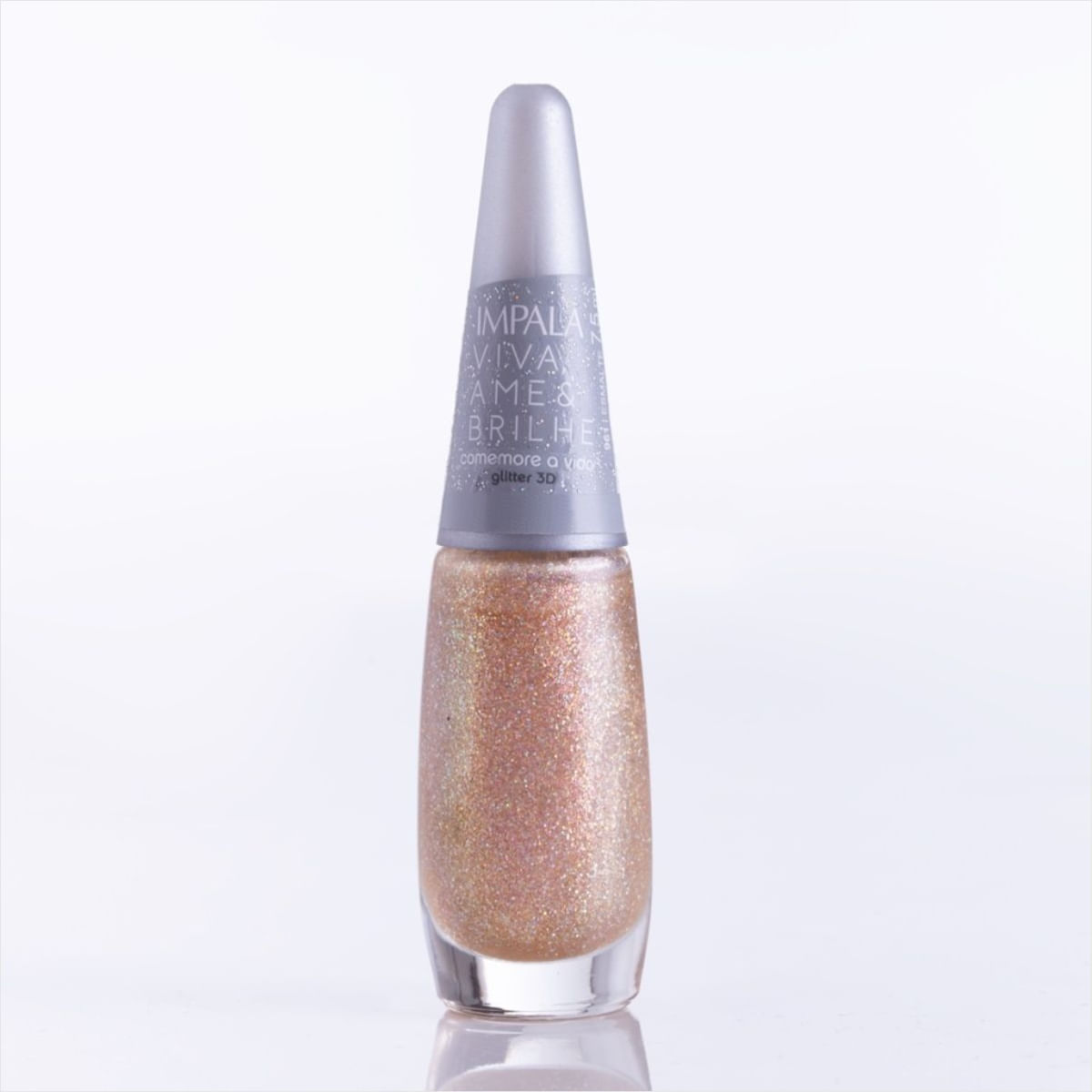 Impala Esmalte Viva Ame E Brilhe Comemore A Vida 7,5ml