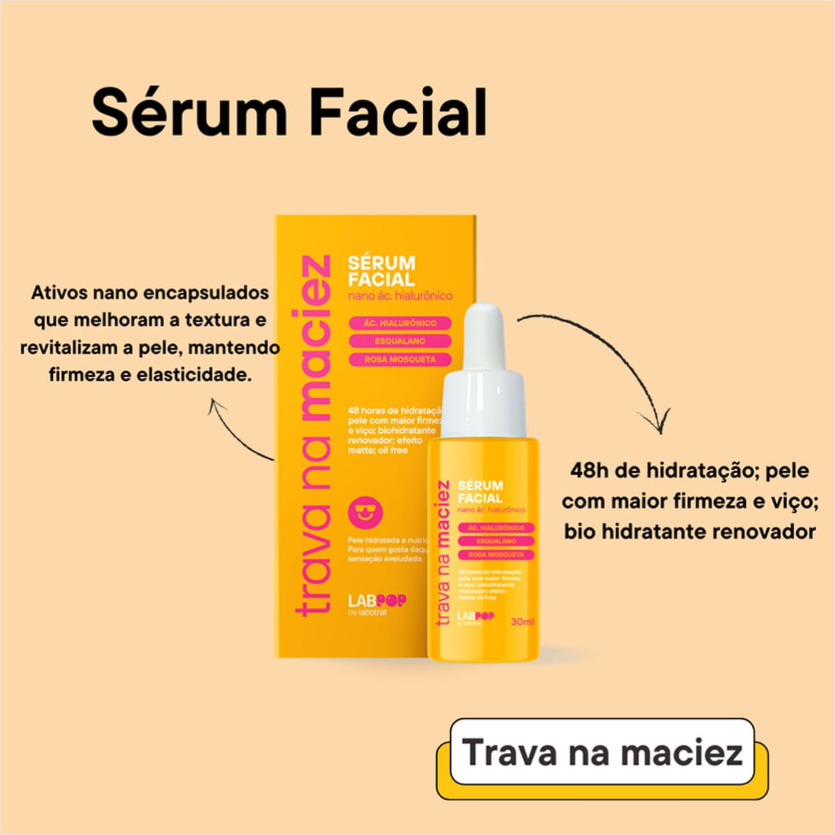 Labotrat Trava Na Maciez Sérum 30ml - Época Cosméticos