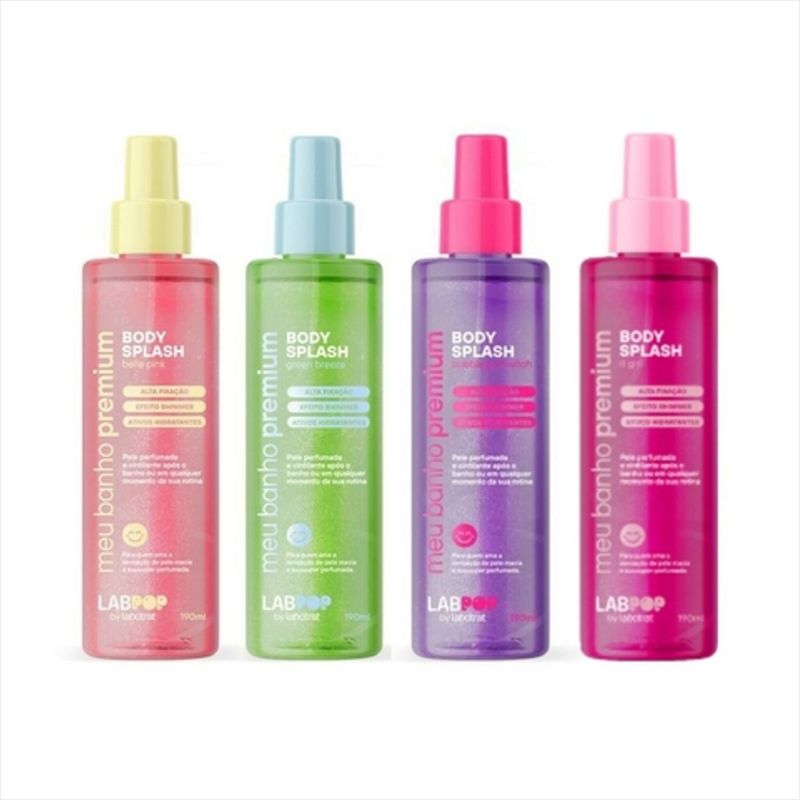 Labotrat Meu Banho Premium Green Breeze Body Splash 190g - Época
