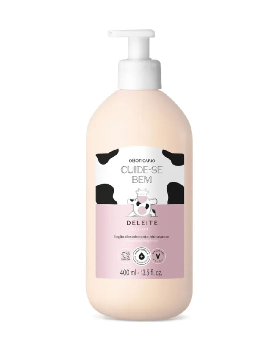 Hidratante Corporal Cuide-se Bem Deleite 400ml Deleite