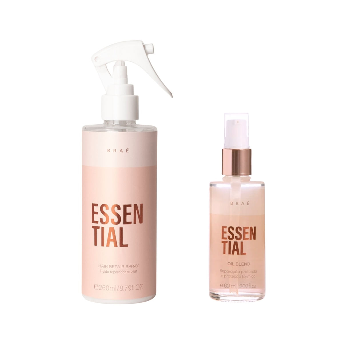 Kit Braé Essential Oil Blend Condicionante+Spray Finalizador
