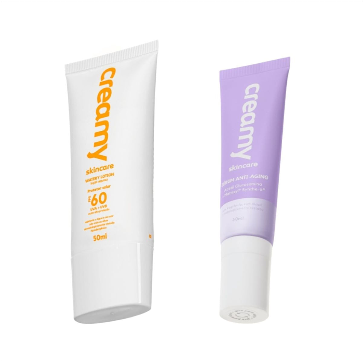 Kit Creamy Drops Serúm Anti-Aging 30ml+Protetor Solar FPS 60