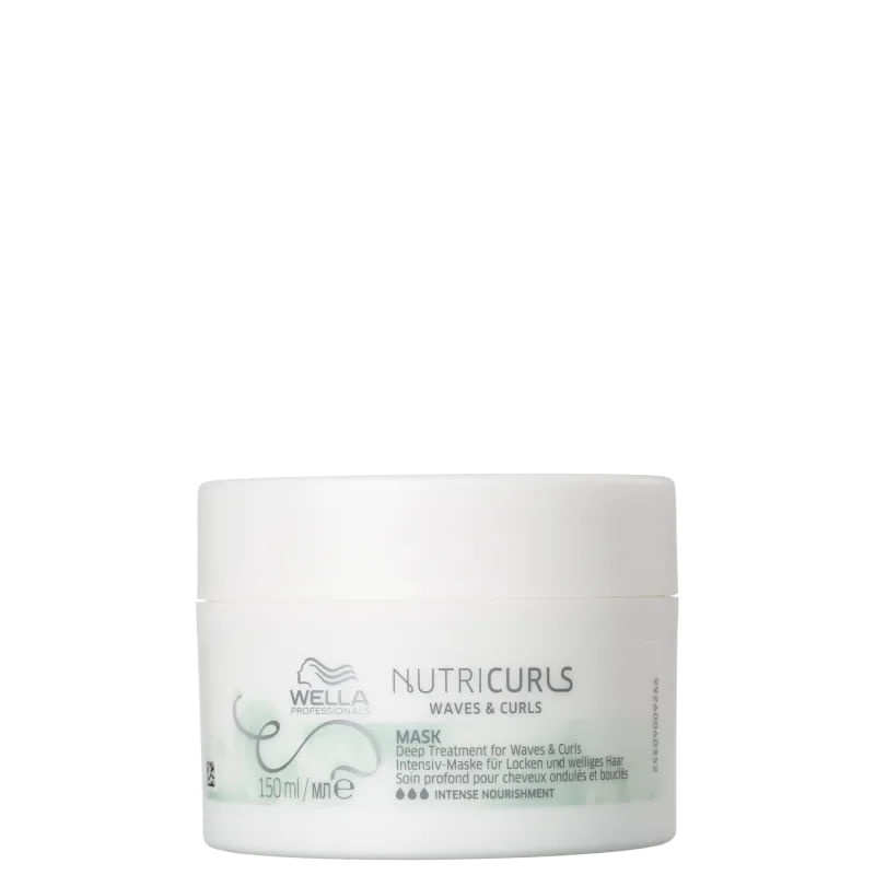 Máscara Cdn Wella Nutricurls 150ml - Máscara Capilar Condicionante (Wella)