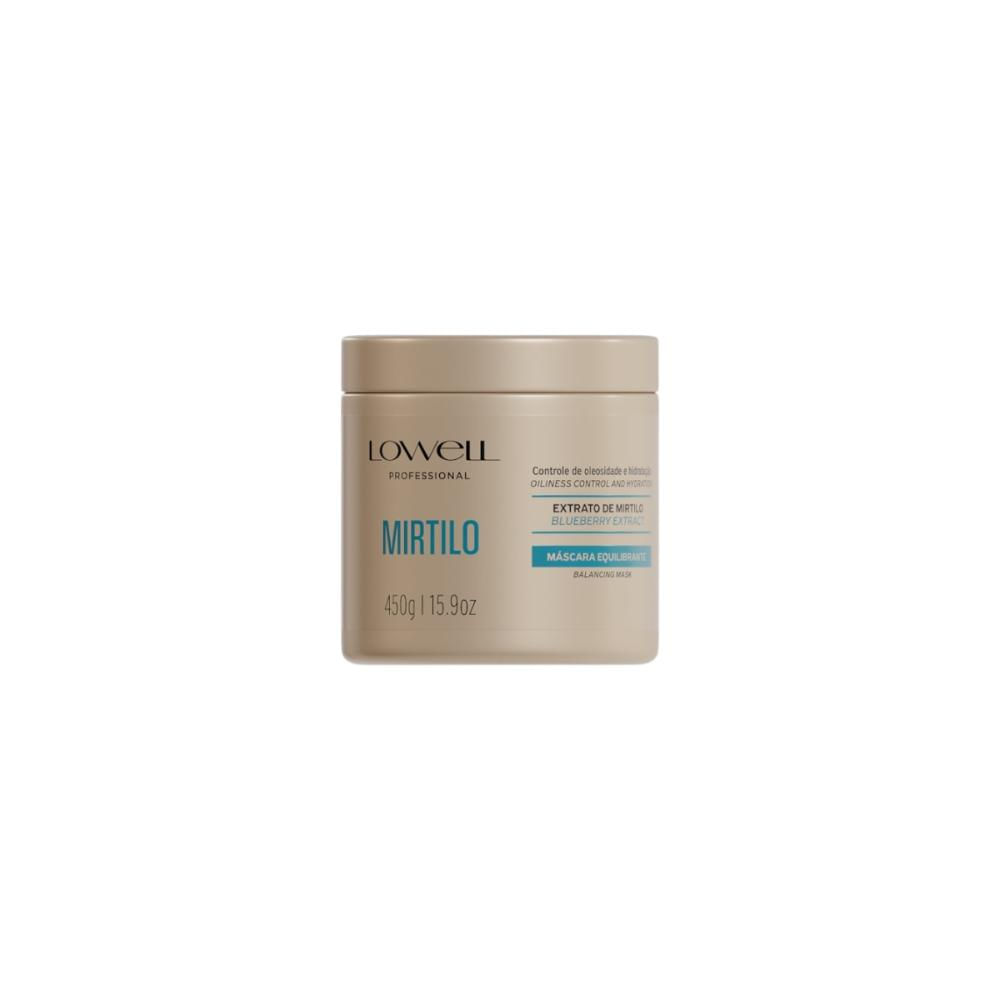 Lowell Professional Mirtilo Equilibrante Máscara 450g