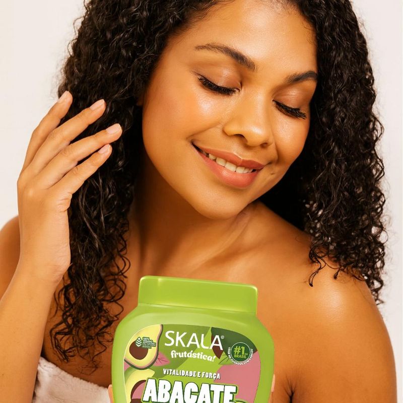 Creme De Tratamento Skala Frutástica! Abacate Com Óleo De Rícino