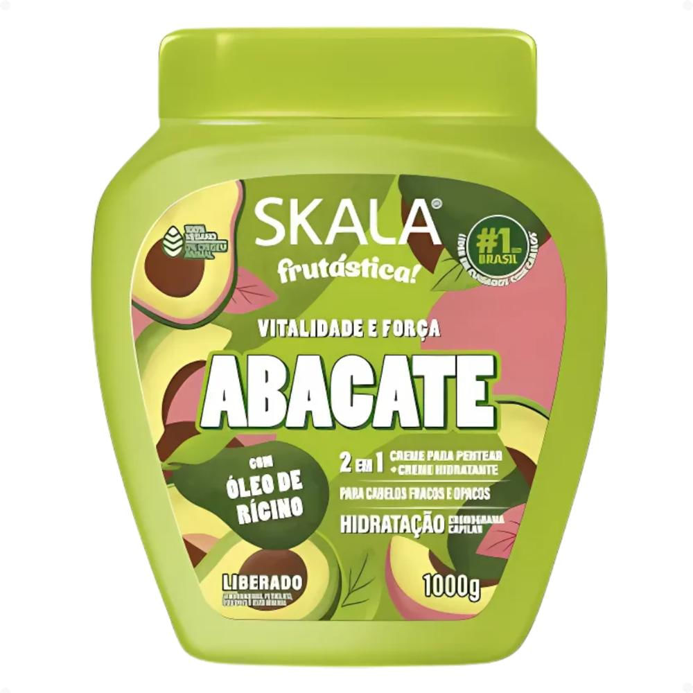 Creme De Tratamento Skala Frutástica! Abacate Com Óleo De Rícino
