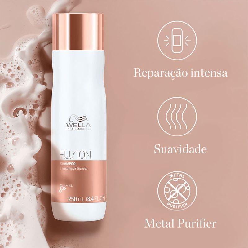 Shampoo Wella Professionals Fusion 1000ml - Época Cosméticos