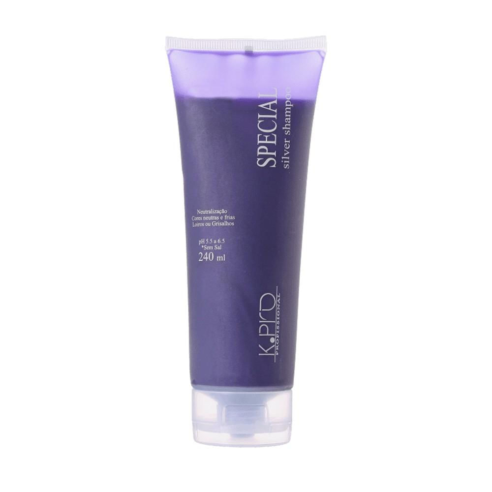 K.Pro Caviar Special Silver Shampoo Desamarelador 240ml