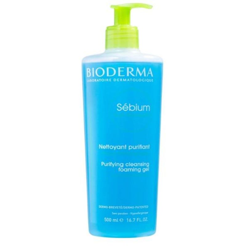 Sébium Gel Moussant Gel de Limpeza Bioderma 500ml - Época Cosméticos