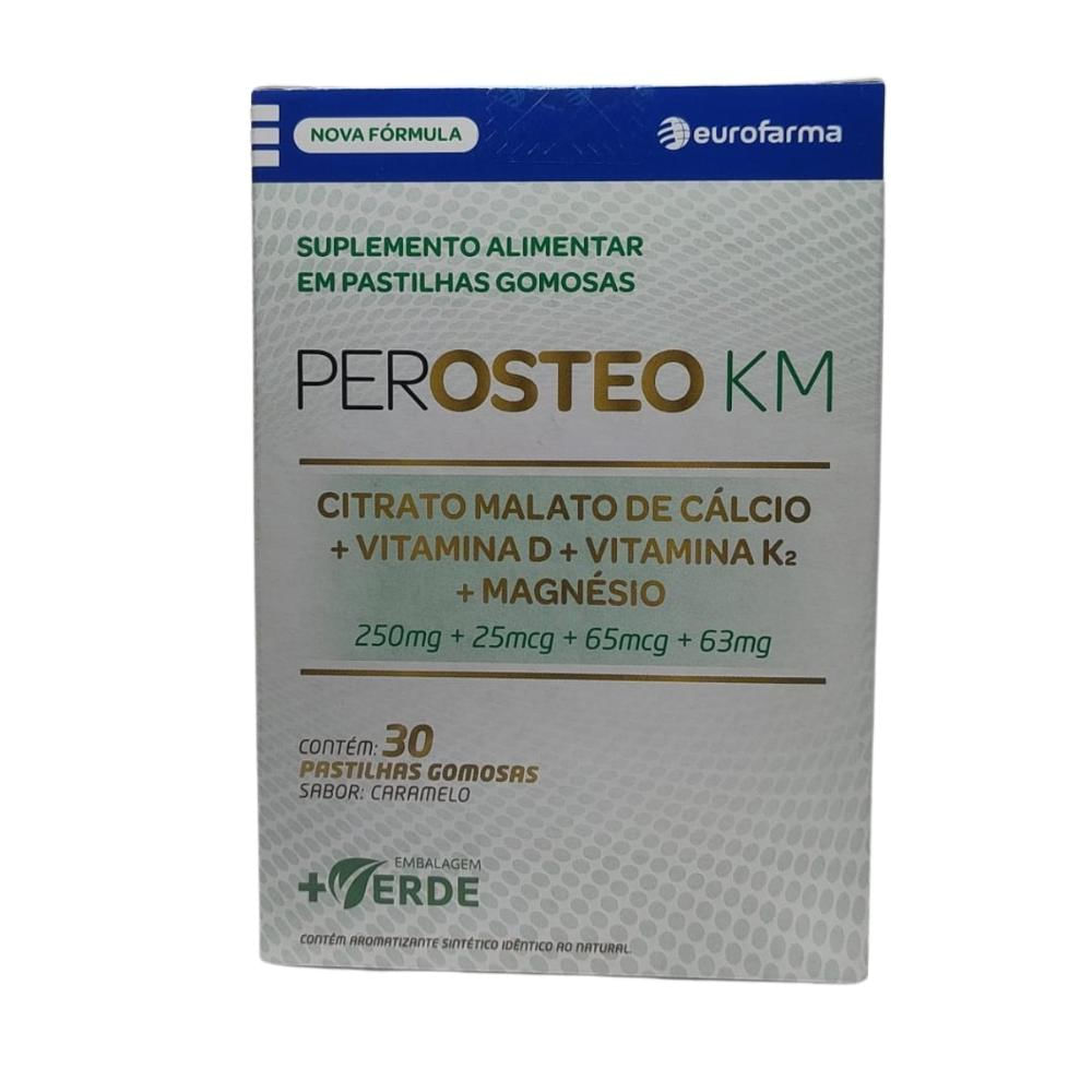 Suplemento Vitamínico Perosteo Km - 30 Pastilhas Gomosas