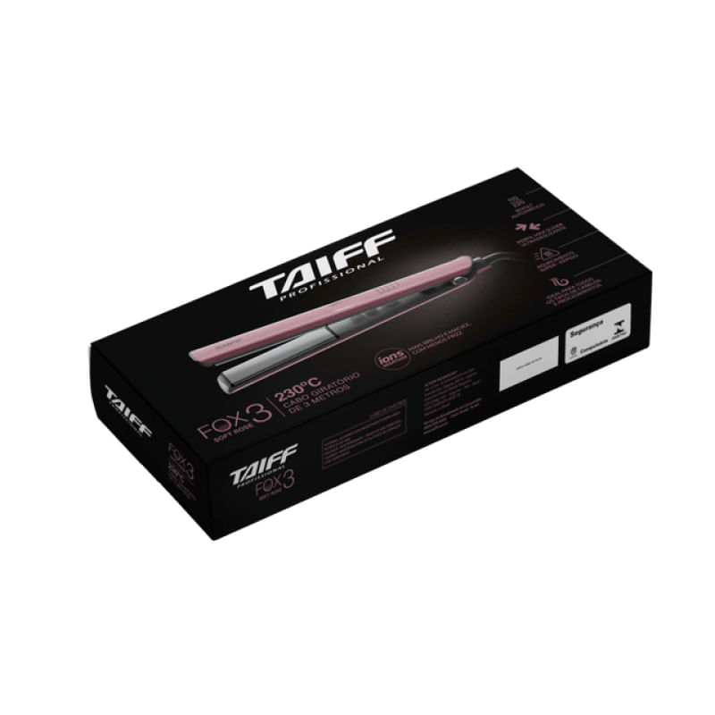 ダイフロン12 250g×60本 Taiff Fox Ion 3 Soft Rose - Chapinha Bivolt - Época Cosméticos