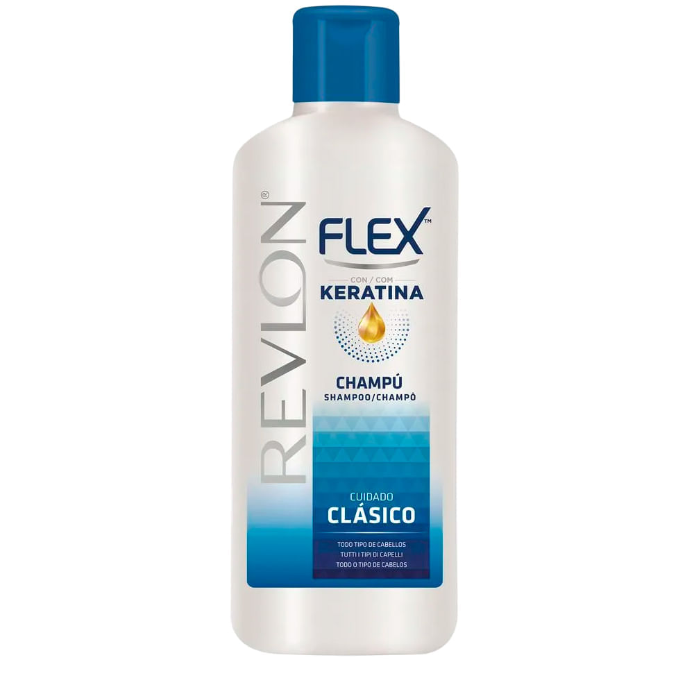 Revlon Flex Keratina Cuidado ClÃ¡ssico - Shampoo 650ml - Época