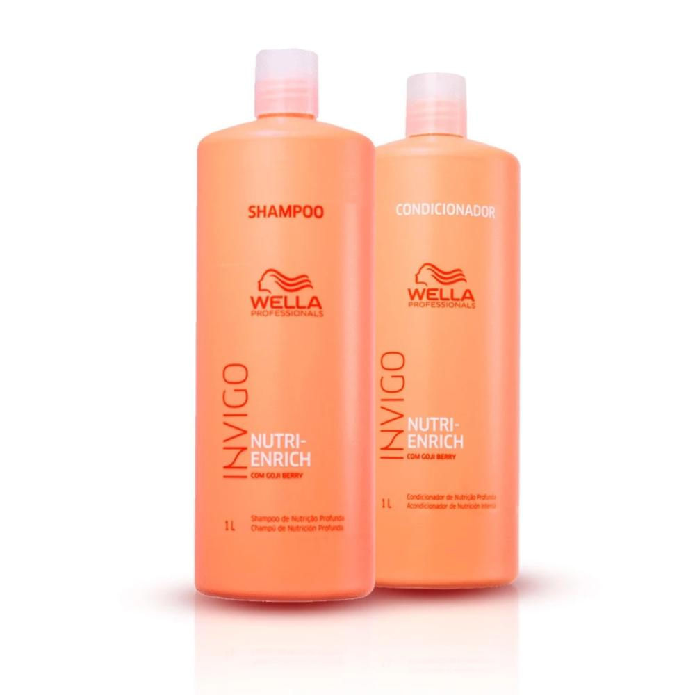 Kit Enrich Shampoo e Condicionador 1L - Wella