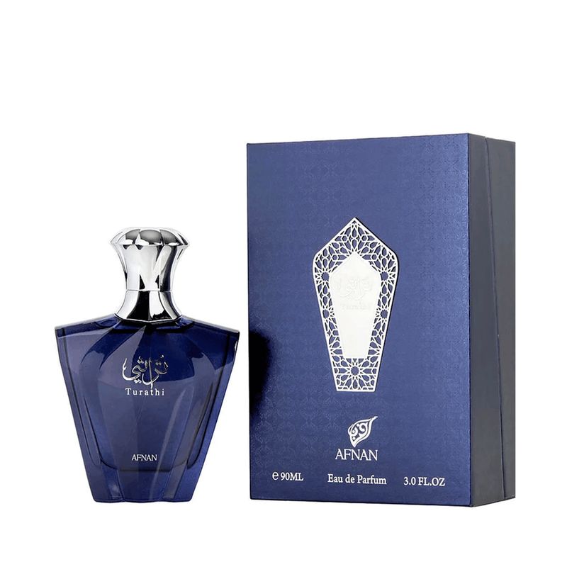 Afnan Turathi Eau de Parfum Perfume Árabe Masculino - Época Cosméticos