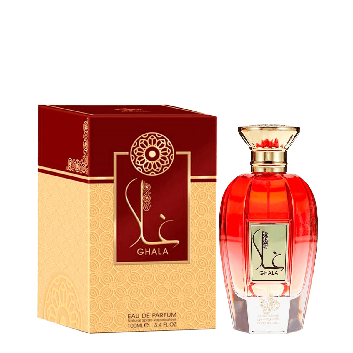Al Wataniah Ghala Eau de Parfum Perfume Árabe Feminino 100ml
