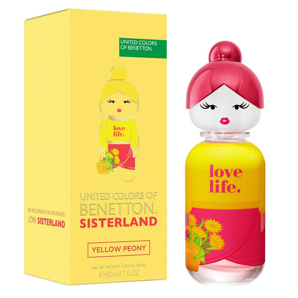Benetton Sisterland Yellow Peony Eau de Toilette - Perfume