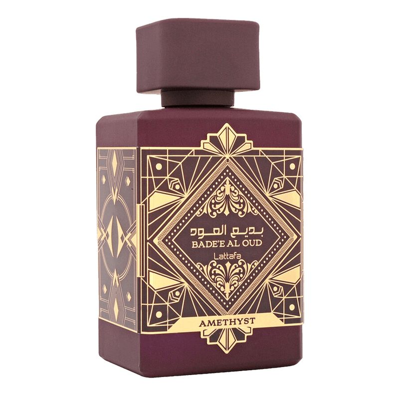 香水(ユニセックス) LATTAFA BADEE AL OUD AMETHYST EDP 100ml Lattafa Badee Al Oud Amethyst Eau de Parfum Perfume Árabe Unissex