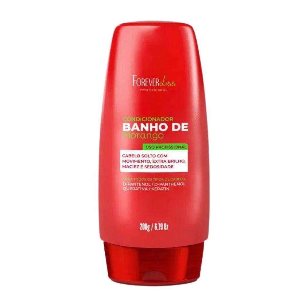 Forever Liss Banho de Morango Condicionador 200g