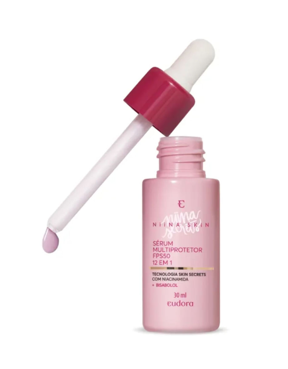 Sérum Facial Multiprotetor Fps50 12 Em 1 Niina Secrets 30ml Normal Dia