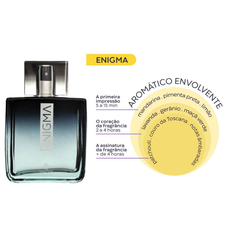 Perfume Masculino Enigma Deo Colônia 100ml - Época Cosméticos