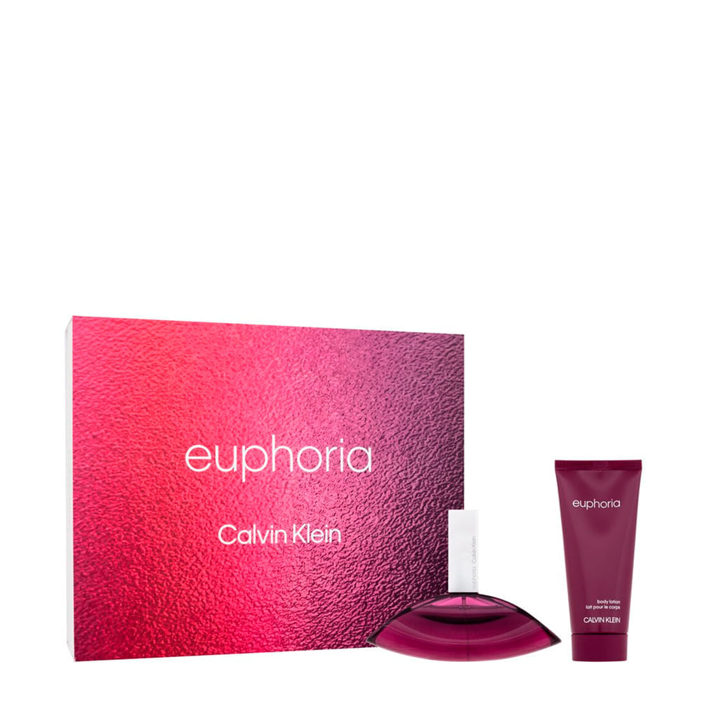 Kit Calvin Klein Euphoria EdP Feminino 100  + Body Lotion