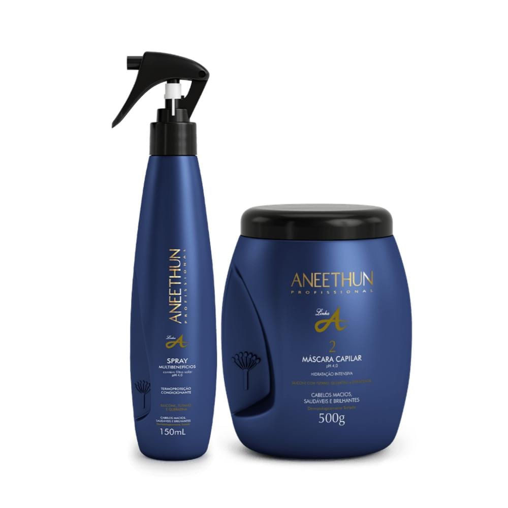 Aneethun Linha A Máscara 500g + Spray 150ml